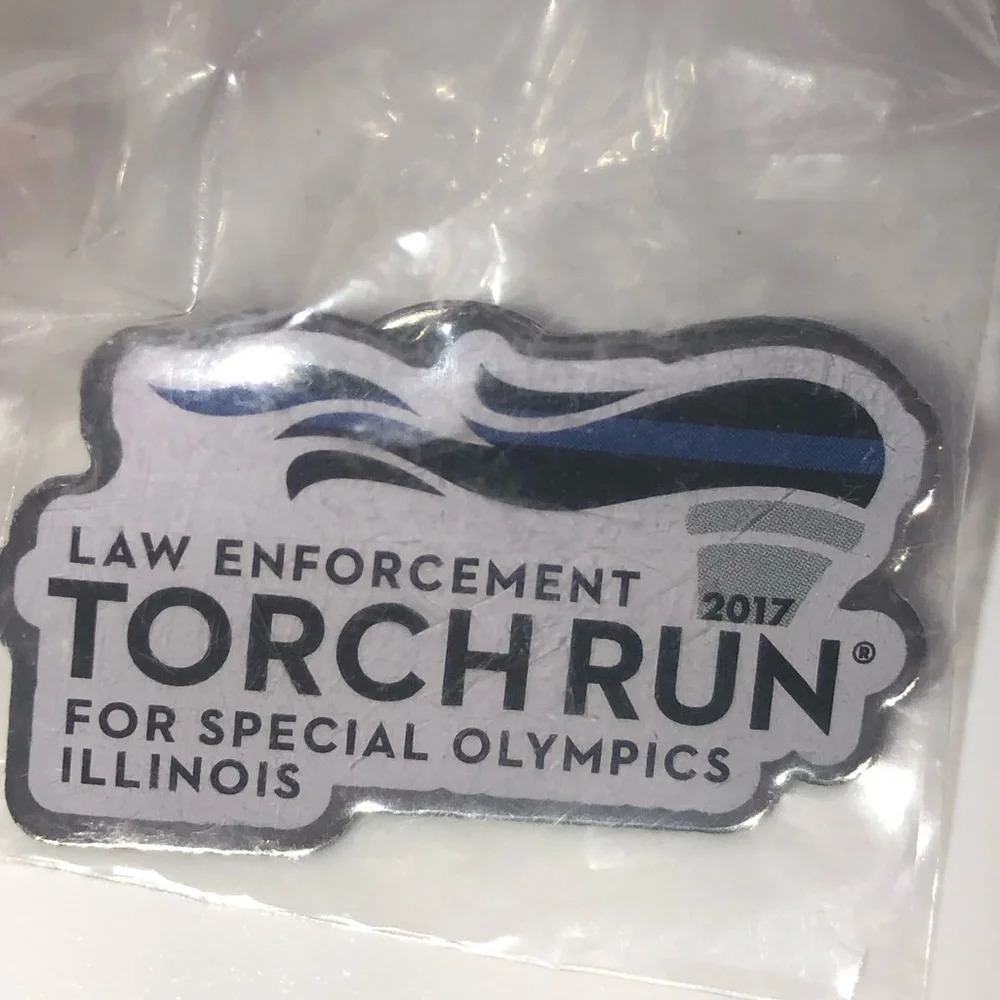 2017 Law Enforcement Torch Run Special Olympics Illinois Lapel Pin